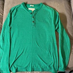 Abercrombie and Fitch long sleeved Henley